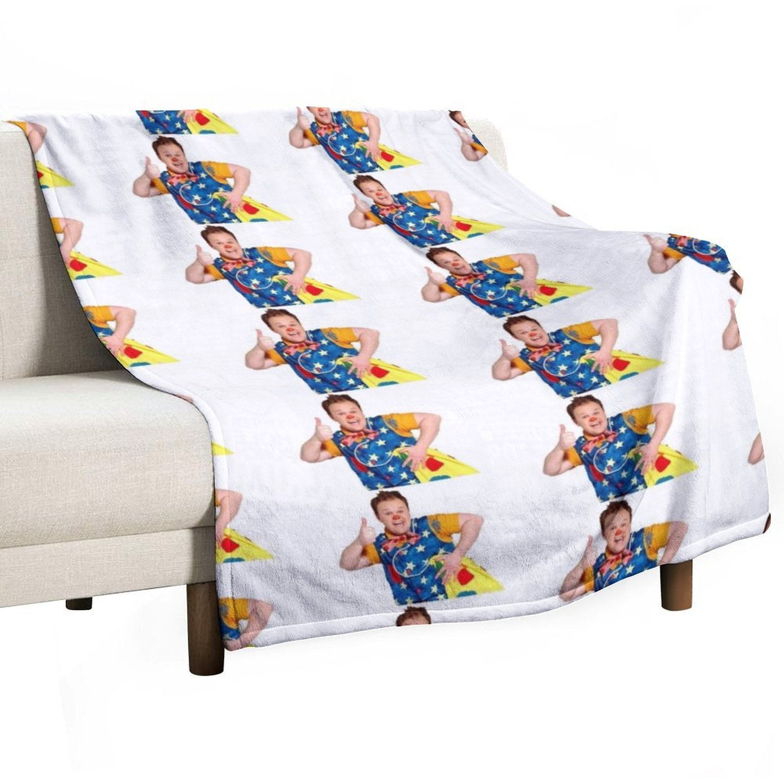 Christmas Throw Blanket - Koc Mr Tumble, przytulny koc do