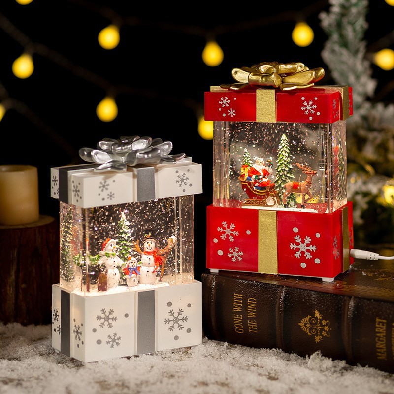 Snow Globe Musical - Automatyczna świąteczna kula śnieżna z pozytywką