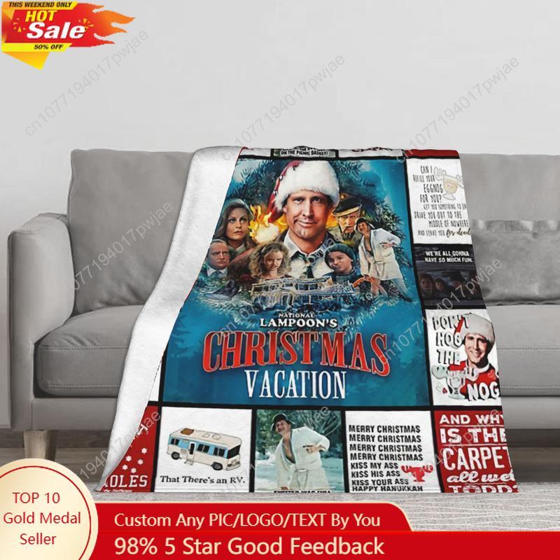 Christmas Throw Blanket - Koc National Lampoon Christmas Vacation Miękki,