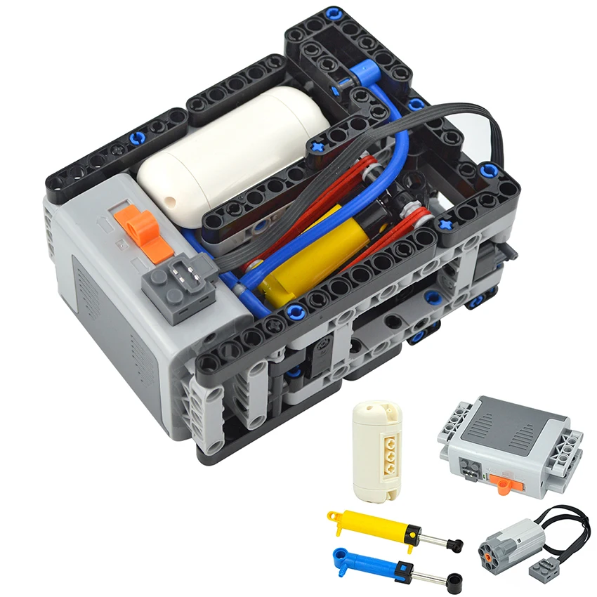 Lego Set Technic - NOWE cegły pneumatyka techniczna automatyczny kompresor