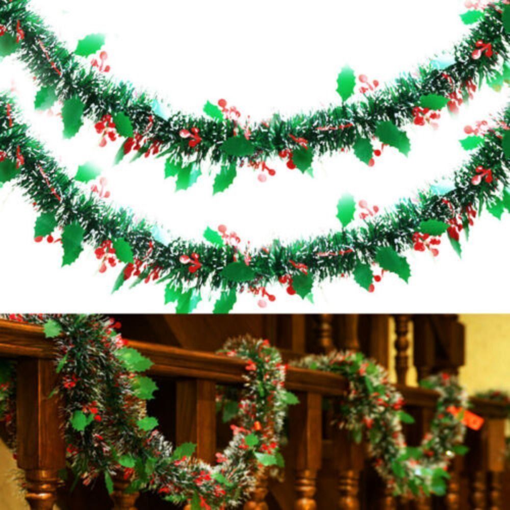 2 SZT. Wielorazowa girlanda św – Tinsel Garland Decoration recenzja i cena