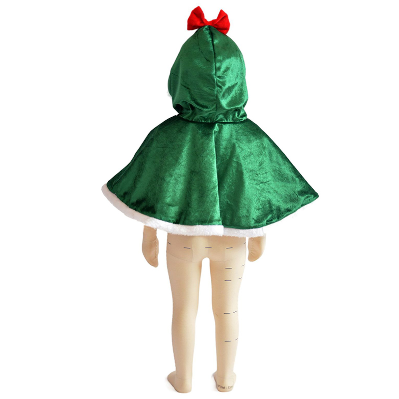 Zielony Elf Świąteczny Poncho  – Elf Costume Christmas recenzja i cena