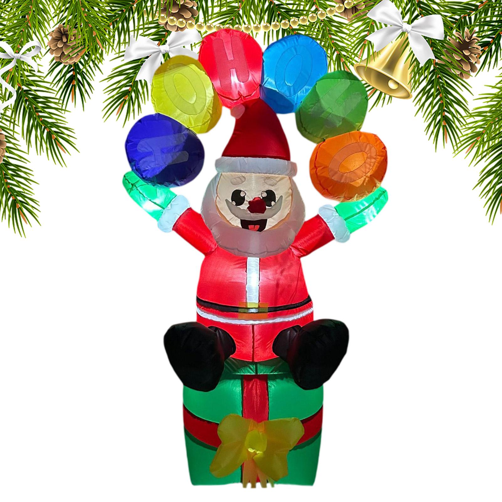 Nadmuchiwany Święty Mikołaj z  – Christmas Lights Outdoor recenzja i cena