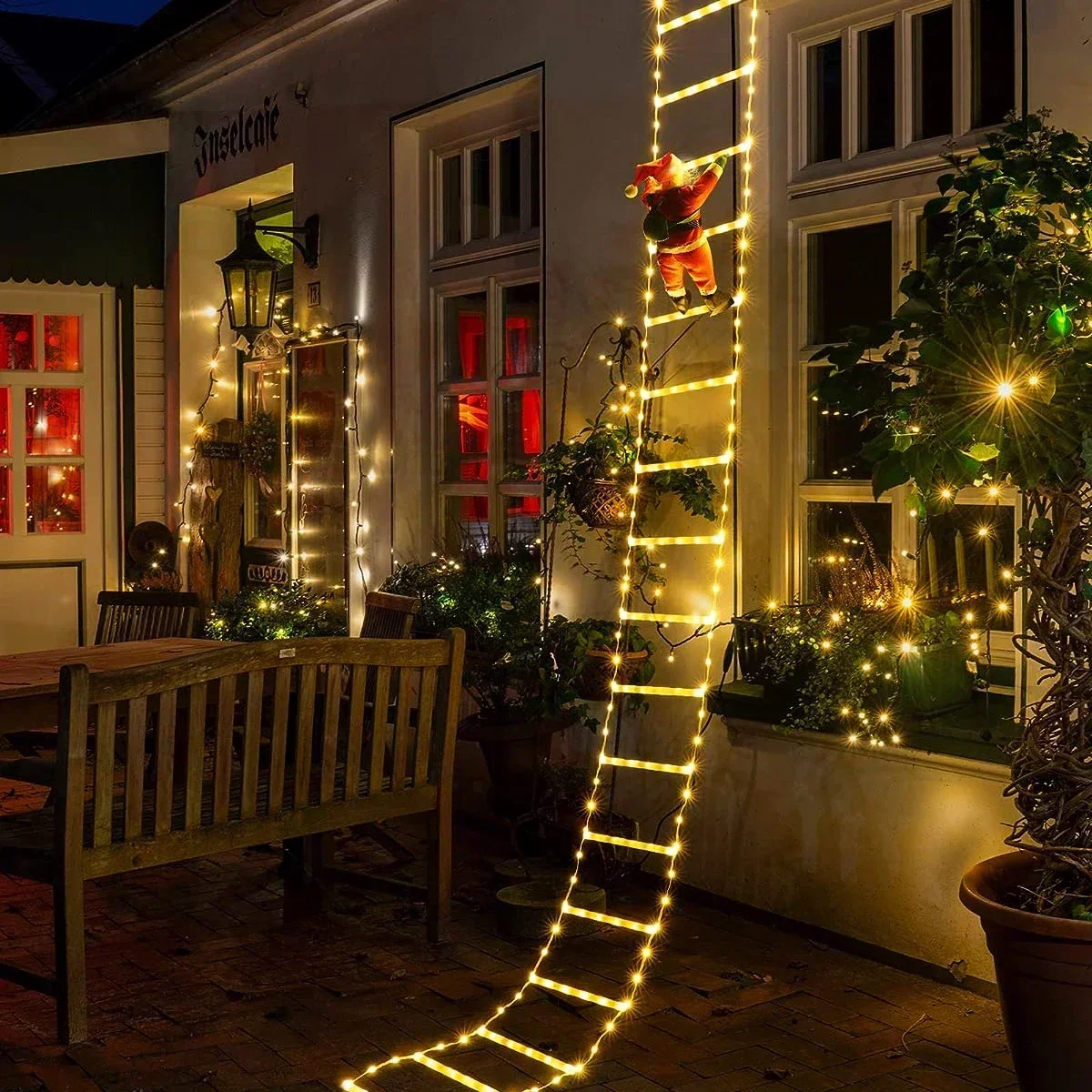 Lampka drabinowa LED dla Święt – Christmas Lights Outdoor recenzja i cena