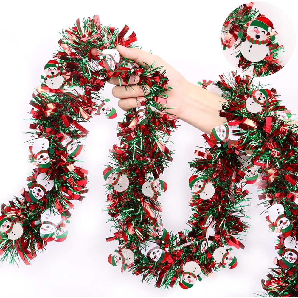 Świąteczna girlanda z lamety c – Tinsel Garland Decoration recenzja i cena