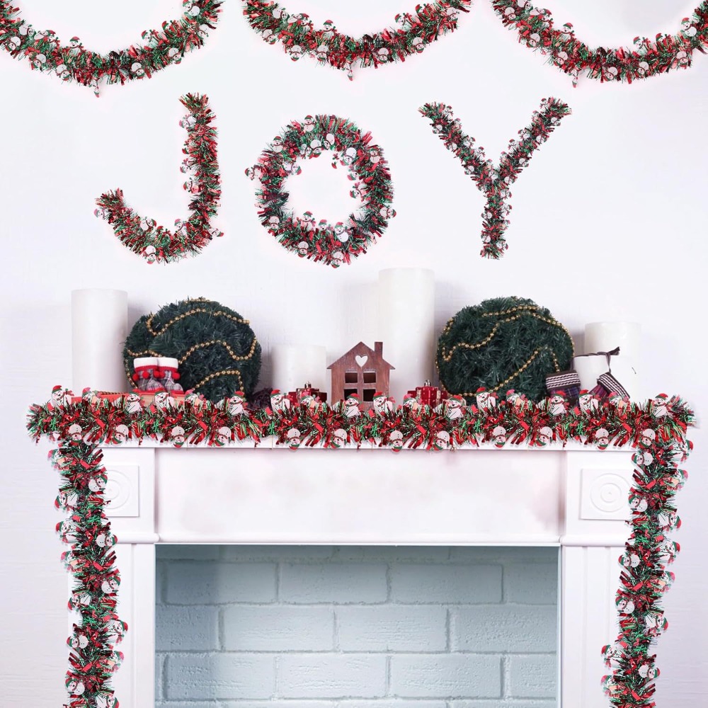 Świąteczna girlanda z lamety c – Tinsel Garland Decoration recenzja i cena