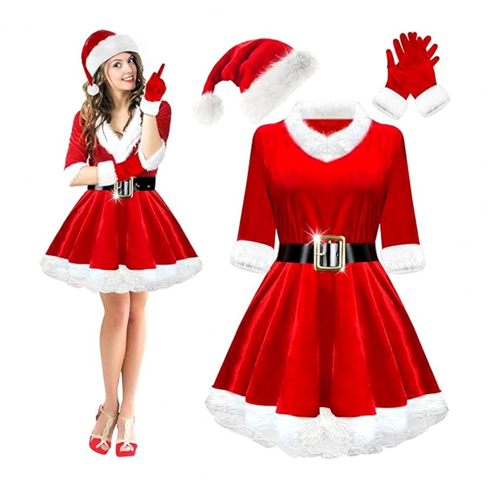 4-częściowy zestaw kostiumów P – Elf Costume Christmas recenzja i cena