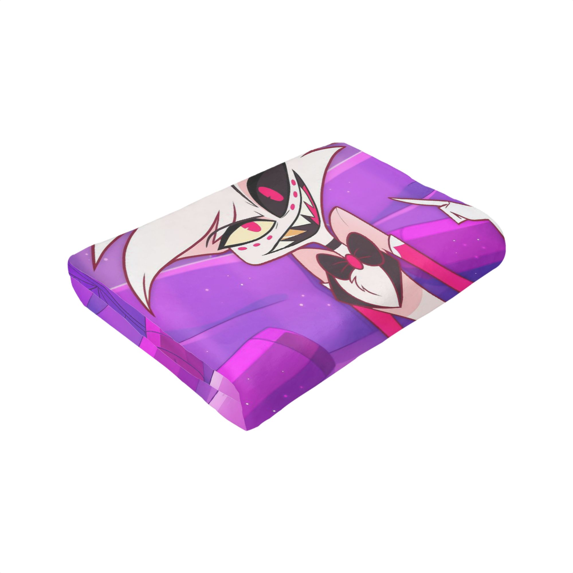 Kreskówka Hazbin Hotel Angel D – Christmas Throw Blanket recenzja i cena