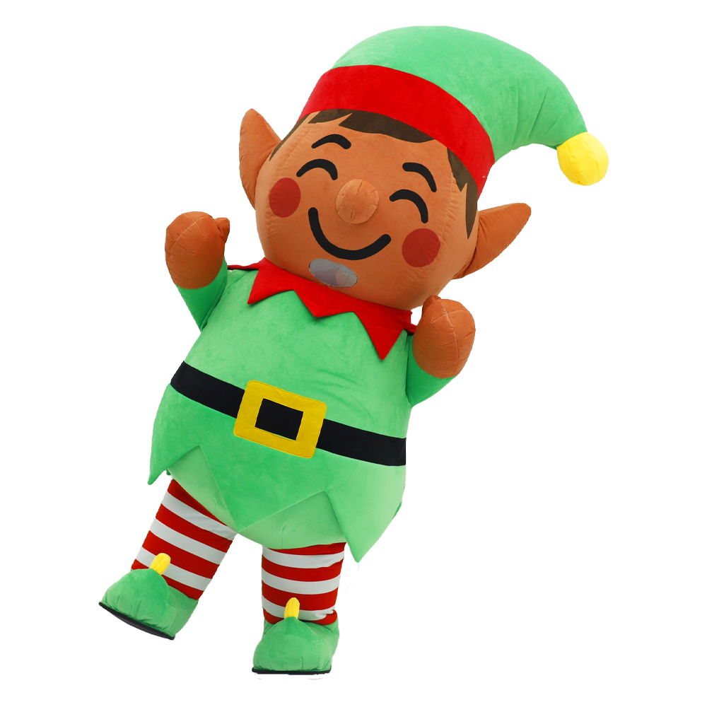 Nadmuchiwany kostium elfa świą – Elf Costume Christmas recenzja i cena