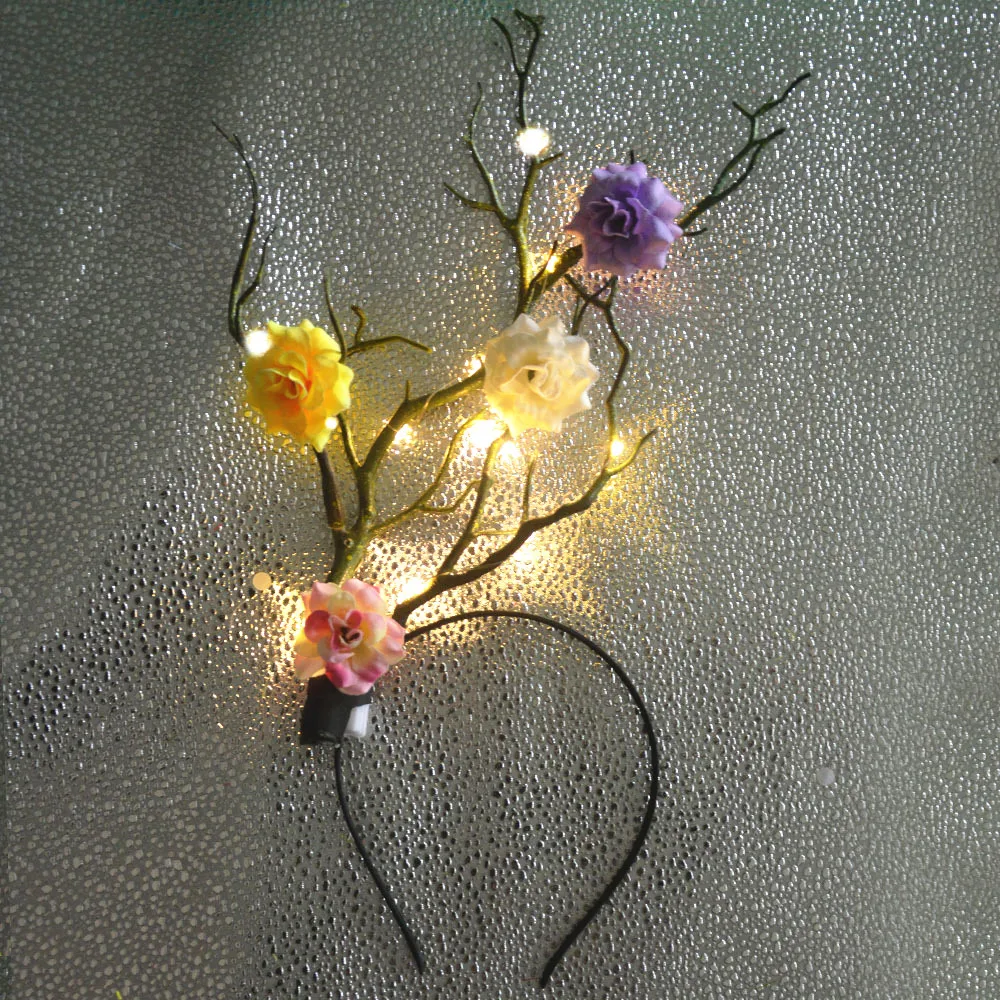 Opaska na głowę z rogami renif – Reindeer Antlers Headband recenzja i cena