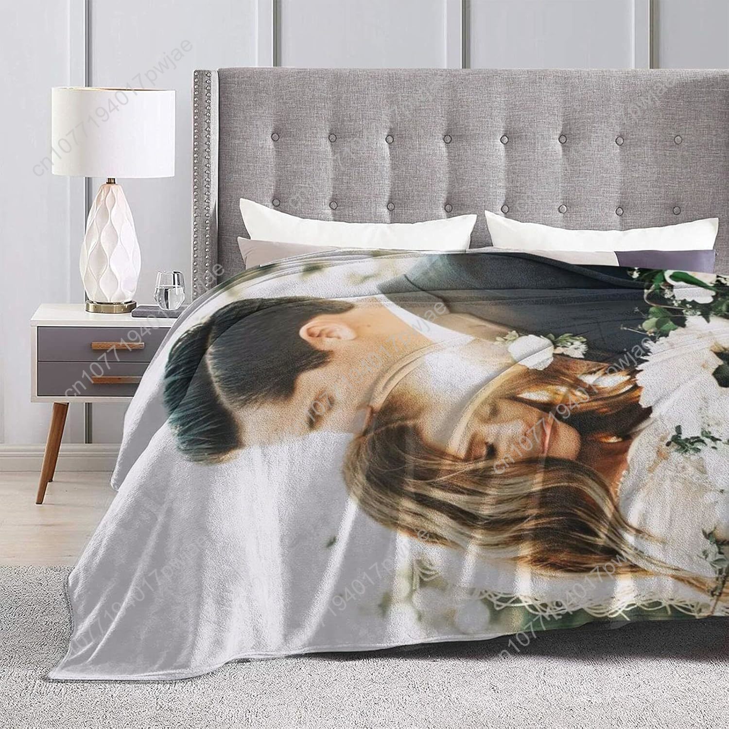 Koc z własnym nadrukiem zdjęć  – Christmas Throw Blanket recenzja i cena