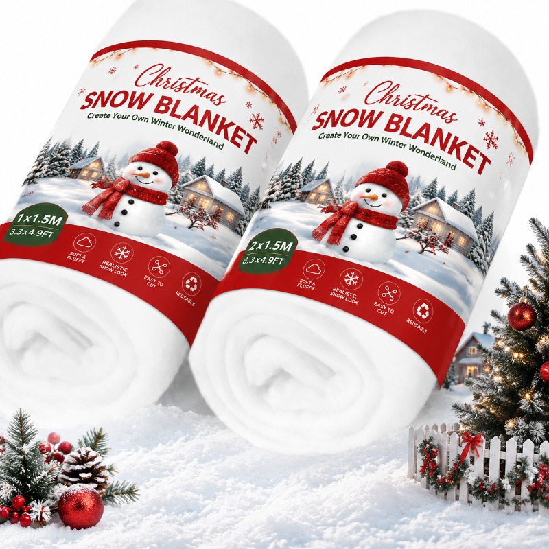 Sztuczny dywan śnieżny, sztucz – Christmas Throw Blanket recenzja i cena