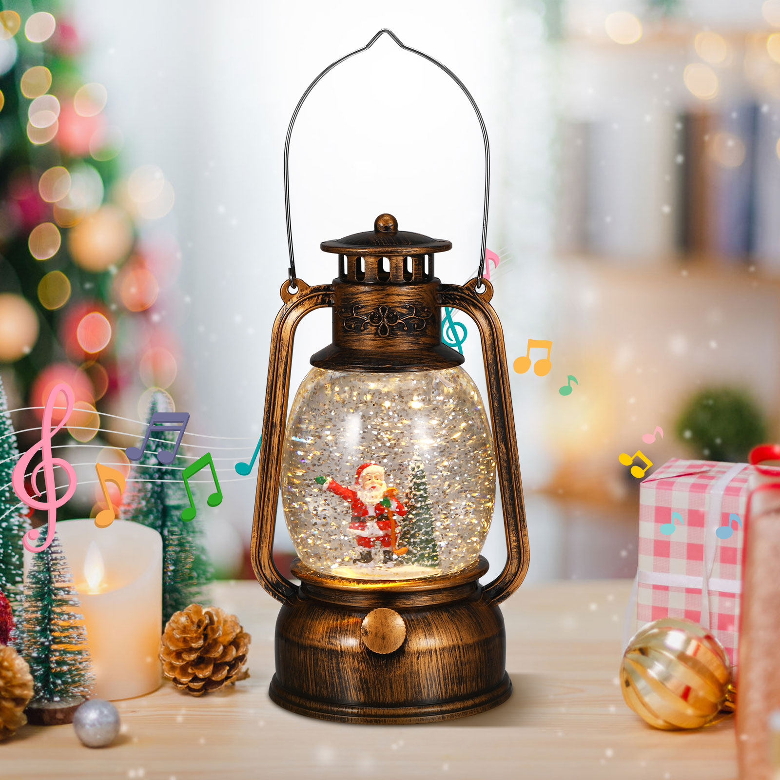 Oświetlona muzyczna kula śnież – Snow Globe Musical recenzja i cena