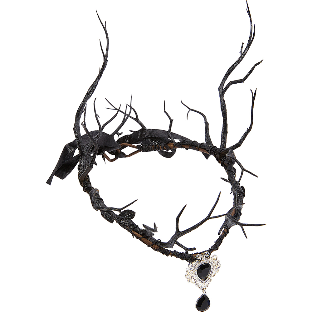 Czarna opaska na głowę wróżki  – Reindeer Antlers Headband recenzja i cena