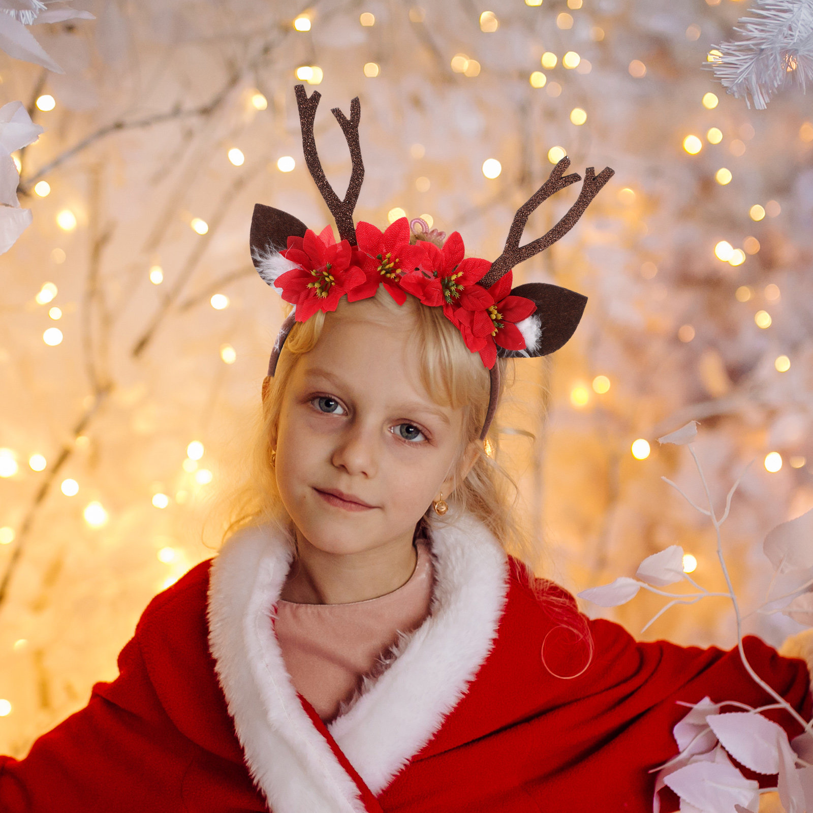 Opaska świąteczna z rogami ren – Reindeer Antlers Headband recenzja i cena