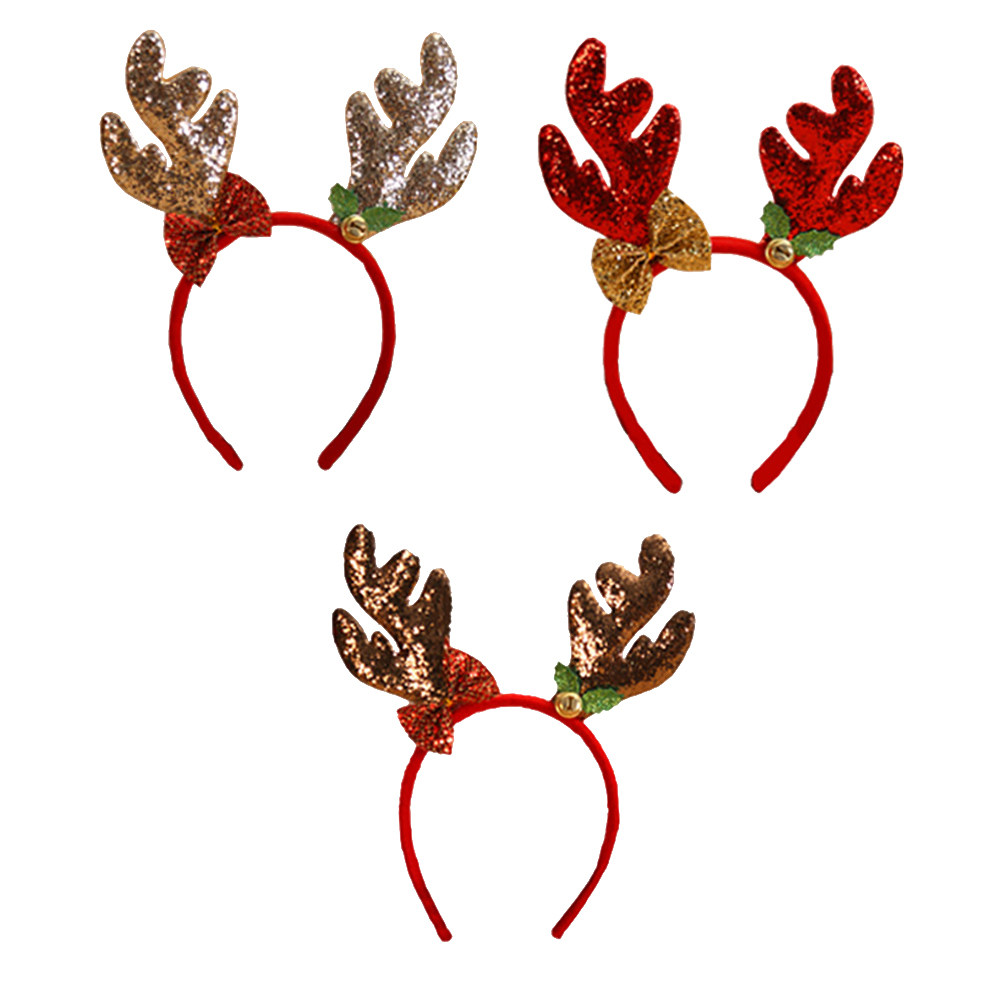 3 szt. Opaski na głowę z rogam – Reindeer Antlers Headband recenzja i cena