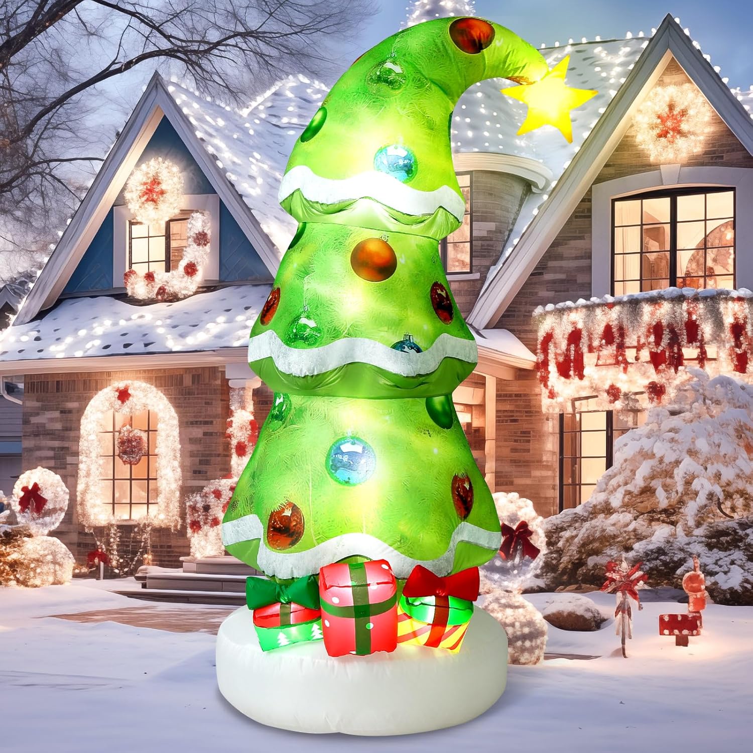 Ozdoby świąteczne dmuchane na  – Christmas Lights Outdoor recenzja i cena