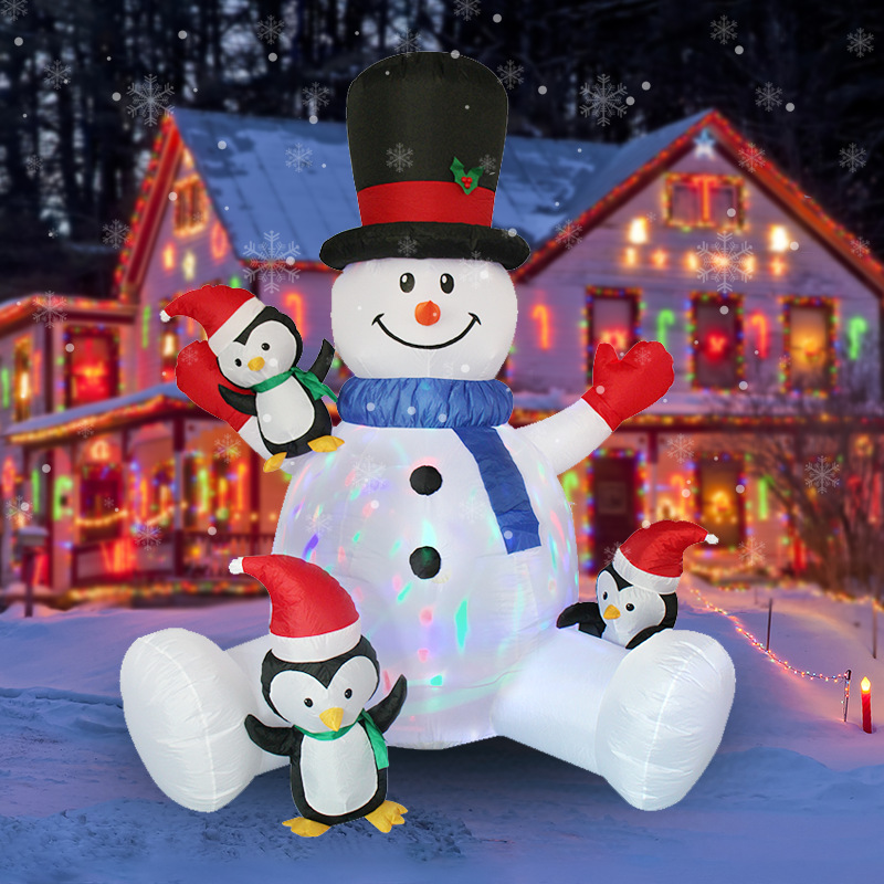 Świąteczny dmuchany bałwanek p – Christmas Lights Outdoor recenzja i cena