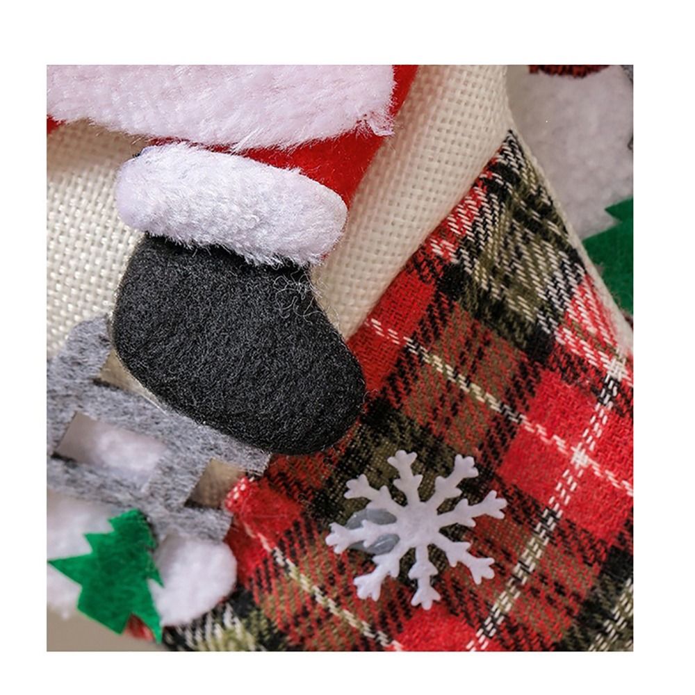 Wielokolorowa świąteczna skarp – Christmas Stocking Hanging recenzja i cena
