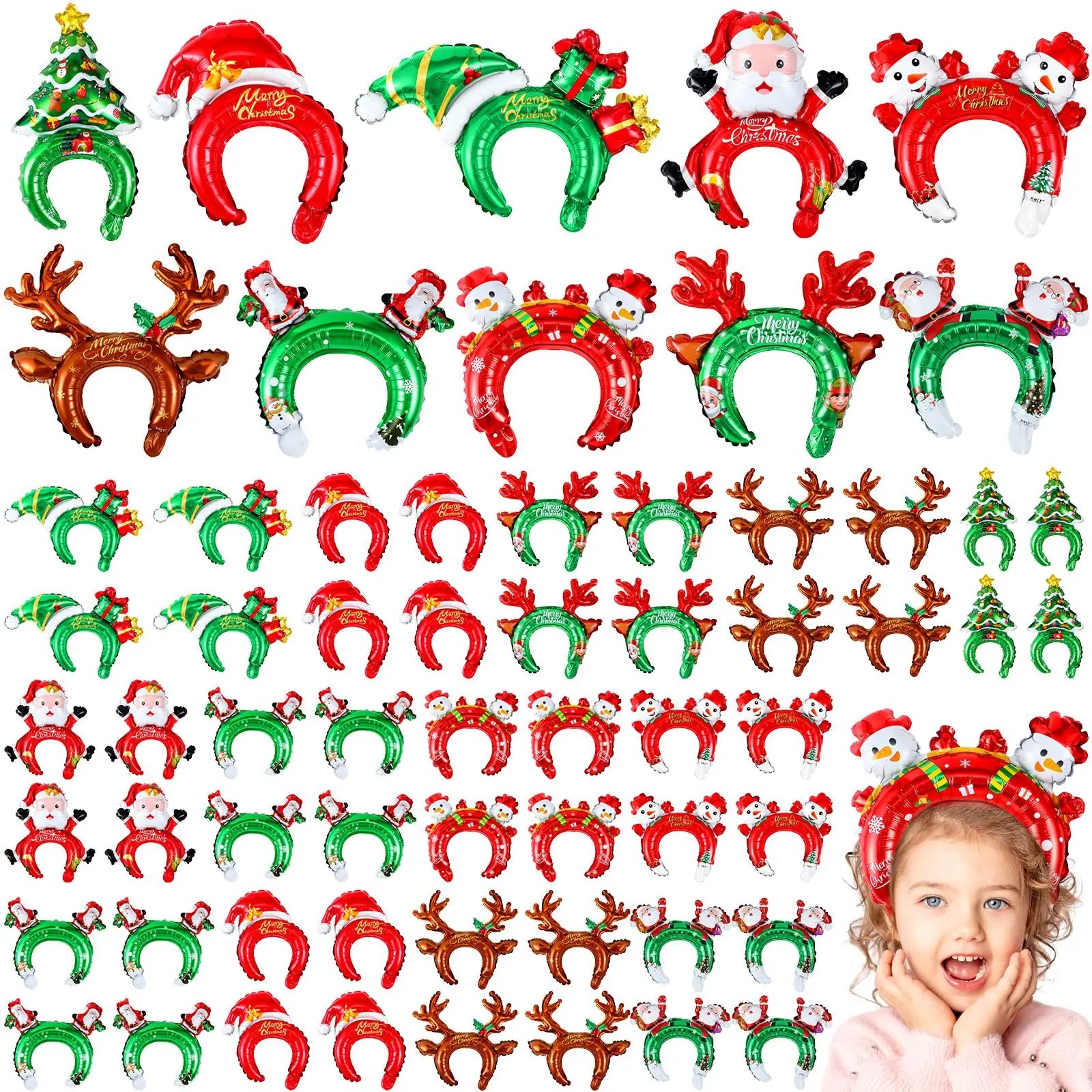Świąteczne nadmuchiwane opaski – Reindeer Antlers Headband recenzja i cena