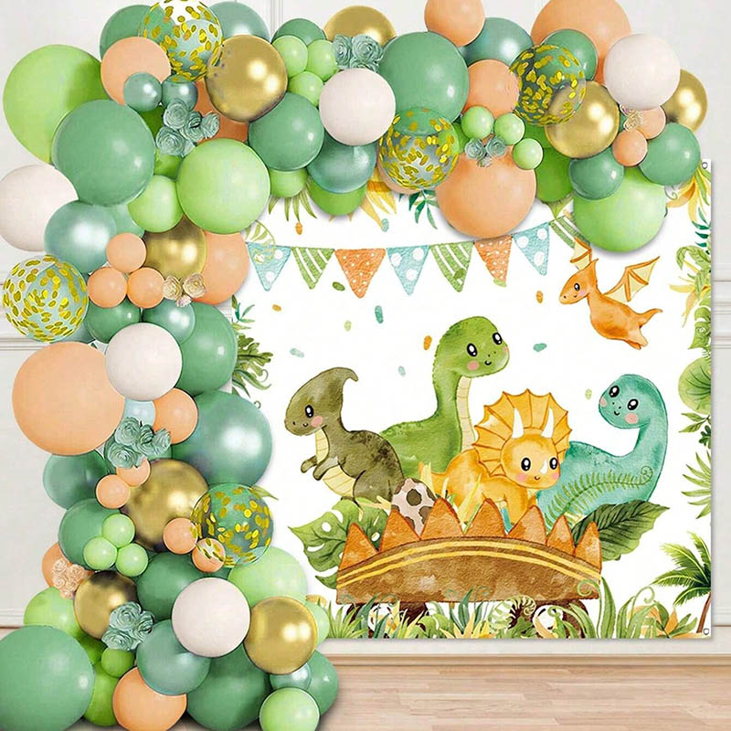 Zestaw balonów dinozaury łuk d – Tinsel Garland Decoration recenzja i cena