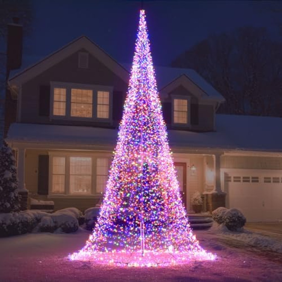 Zewnętrzny maszt flagowy z cho – Christmas Lights Outdoor recenzja i cena