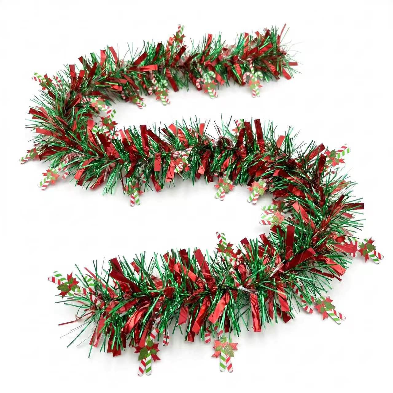 2M Świąteczna girlanda z lamet – Tinsel Garland Decoration recenzja i cena