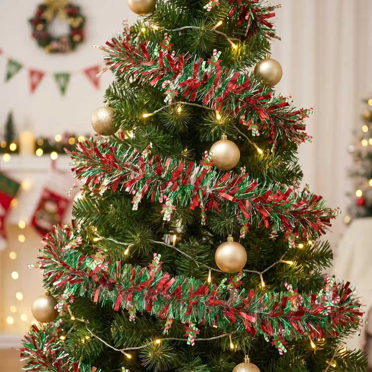 2M Świąteczna girlanda z lamet – Tinsel Garland Decoration recenzja i cena